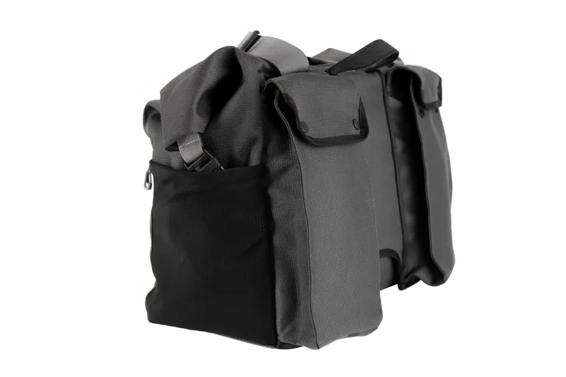Brompton Borough Roll Top Bag Large in Dark Grey-2